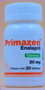 PRIMAZEN 20MG ENALAPRIL 30 TAB FARMACIA RIVAS DEL CENTRO