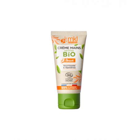 MKL Crème Mains Bio Abricot 50ml