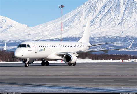 Vp Bzg Ikar Embraer Erj 190lr Erj 190 100 Lr Photo By Sergey