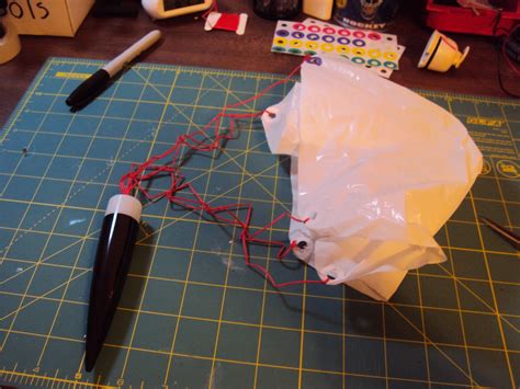 DIY Model Rocket Parachute : 8 Steps - Instructables