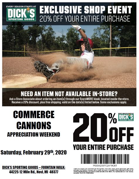 Commerce Cannons Dick S Sporting Goods Discount Cannons Baseball