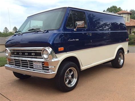 1974 Ford Econoline Custom Van On Motors Has Only 873 Miles