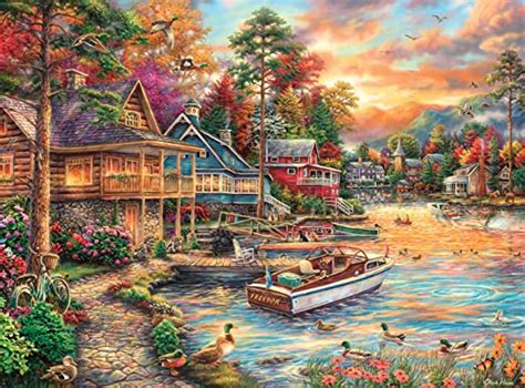 Buffalo Games Chuck Pinson Freedom At The Lake 1000 Piece Jigsaw