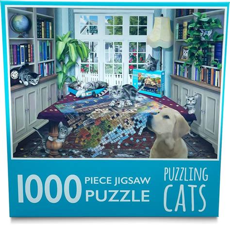 Puzzling Cats Jigsaw Puzzles 1000 Pieces For Adults Teens