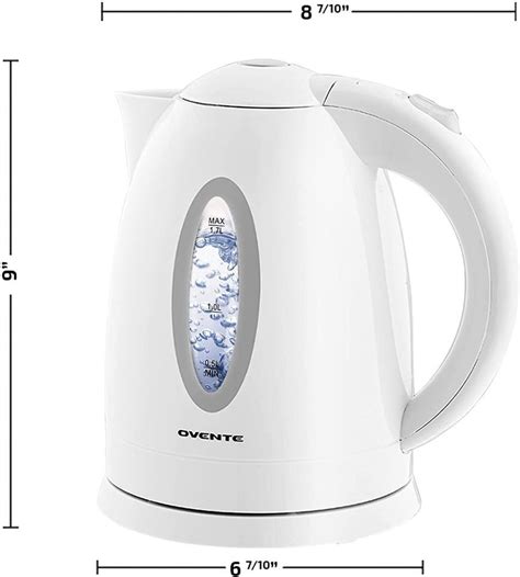 Electric Hot Water Kettle 1 7 Liter With LED Light 1100 Watt With Auto