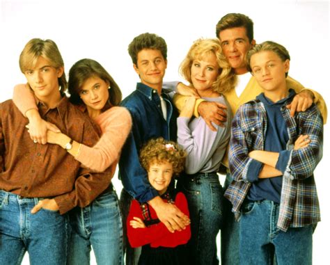 Growing Pains Season Seven Cast Photo 1991 L To R Jeremy Miller