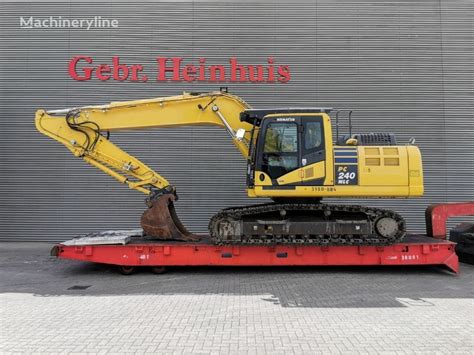 Komatsu Pc 240 Nlc 11eo German Machine Tracked Excavator For Sale Netherlands Almelo Gt37618