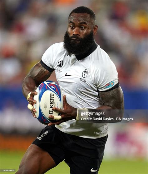 Fijis Semi Radradra During The 2023 Rugby World Cup Pool C Match At