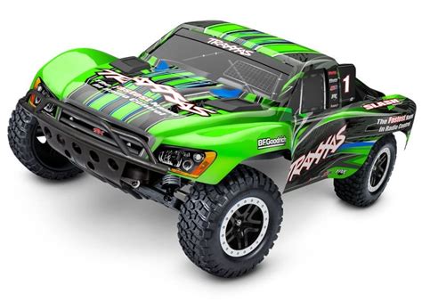 Neu Traxxas Slash Wd Short Course Truck Gr N Rtr Bl S Brushless