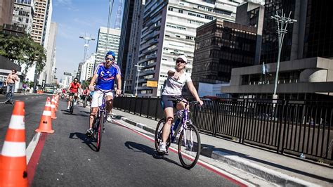 Fotos Ciclofaixa é Inaugurada Na Avenida Paulista Em São Paulo 02