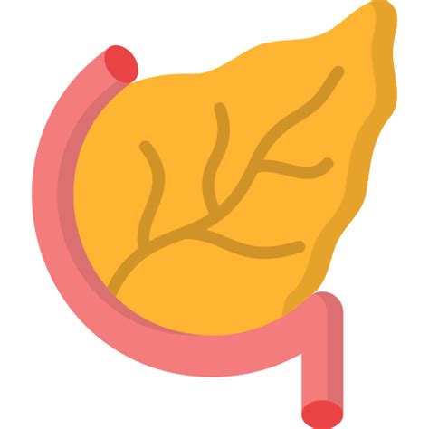 Pancreas Generic Color Fill Icon