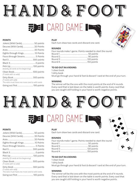 printable canasta rules 1