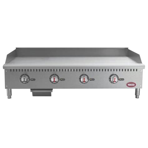 Kratos 29Y 009 Gas Countertop Griddle 4 Burners 120 000 BTU Output