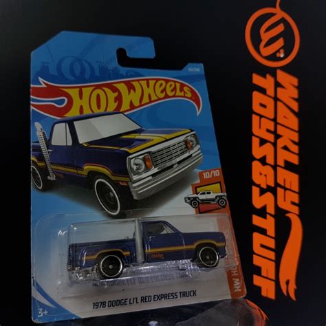 Hot Wheels HW HOT TRUCKS 1978 DODGE LI L RED EXPRESS TRUCK Hobbies Toys Collectibles