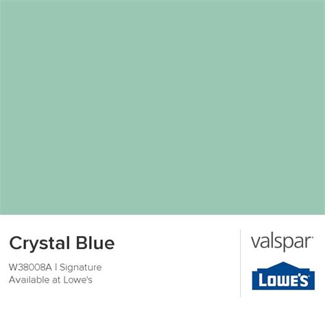 Crystal Blue From Valspar Valspar Paint Colors Valspar Glass Tile