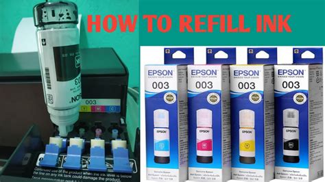 How To Refill Ink Epson 003 Informacionpublicasvetgobgt