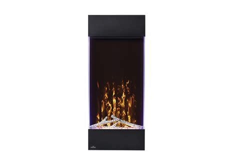 Napoleon Allure Vertical Wall Mount Electric Fireplace - NEFVC32H & NE ...