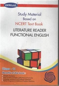 Buy Oswaal Study Material Based On NCERT Text Book Literature Reader