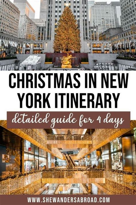 The Perfect Christmas In New York Itinerary For 4 Days New York