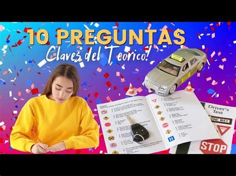 Preguntas clave para aprobar el examen teórico de conducir