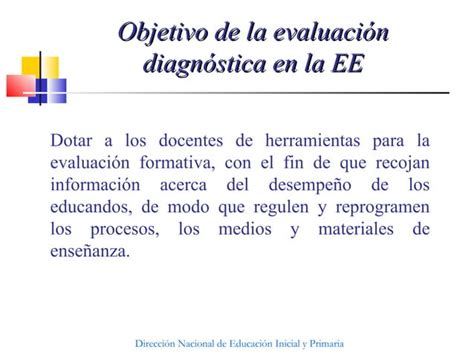 Evaluar Para Aprender Ppt