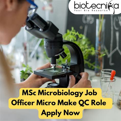 Msc Microbiology Job At Kenvue Apply For Officer Micro Qc Role