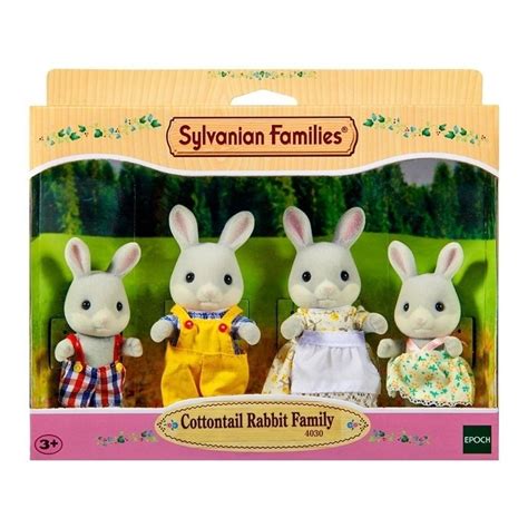 Familia Conejos Cotón Sylvanian Families Superjuguete Montoro