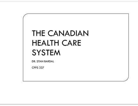 Cpps 337 Hcs2 Structure Of Chcs 2022 Handout Full Slides The Canadian