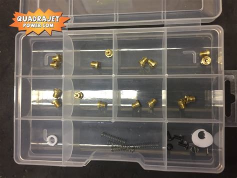 Quadrajet Tuning Kit Jets Springs And More Quadrajet Power Store