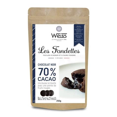 Weiss Professionnels Fondettes Noir 70 250g