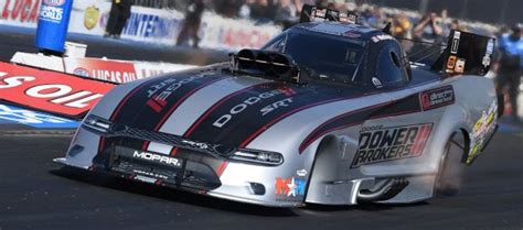 Hagan Drives Dodge Power Brokers Funny Car And Tony Stewart Racing To