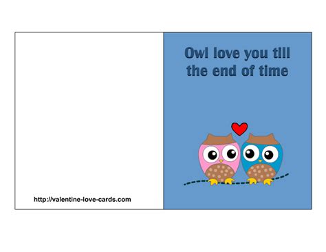 Love Cards with Owls