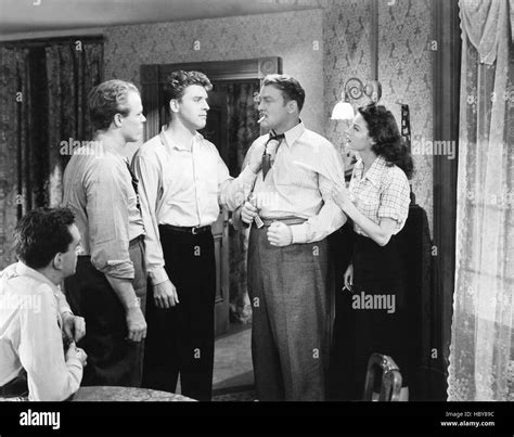 THE KILLERS, from left, Jeff Corey, Jack Lambert, Burt Lancaster ...