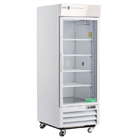 ABS Standard Glass Door Chromatography Refrigerator 26 Cu Ft Single