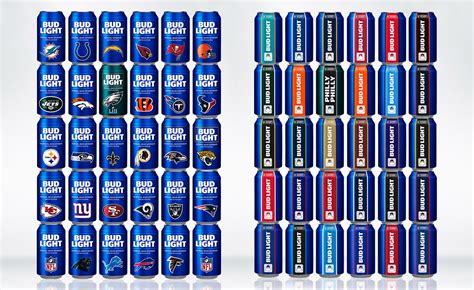 Bud Light Unveiled Their New 2018 Nfl Beer Cans Plus A Special Philly Philly Bud Light Pack