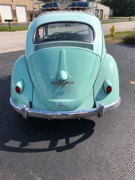 1961 VW BUG RAGTOP Sunroof For Sale Volkswagen Beetle Classic 1961