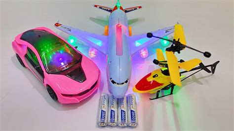 Radio Control Aeroplane A380 And Radio Control Helicopter Airbus A38O