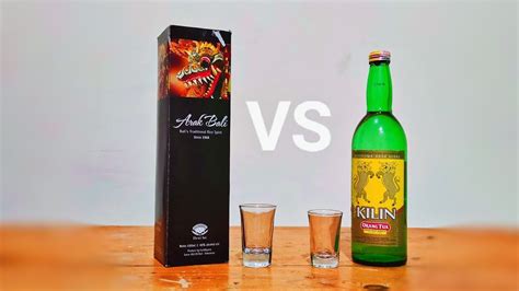 Arak Bali Vs Kilin Review Minuman Beralkohol Youtube