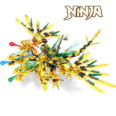 Ninjago Lloyd Gold Ninja Dragon