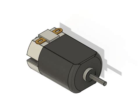 Dc Motor 3d Model Cgtrader