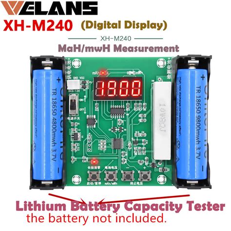 Ready StockXH M239 XH M240 18650 Lithium Battery Capacity Tester