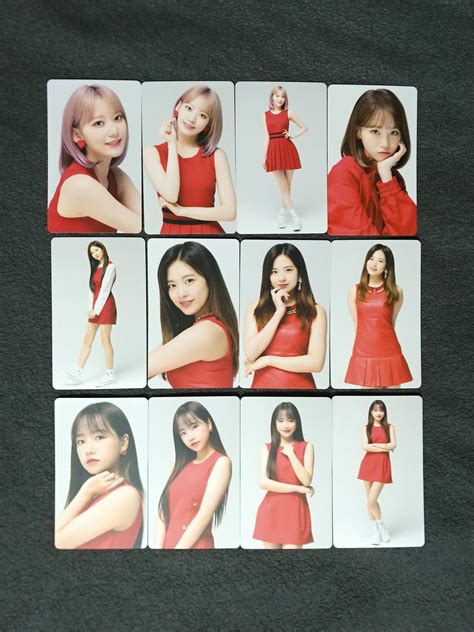 Wts Iz One Twelve Photocards Izone Eunbi Sakura Hyewon Yena Chaeyeon