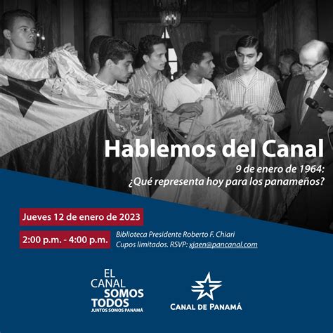 Canal De Panam On Twitter Hablemos Del Canal De Enero De