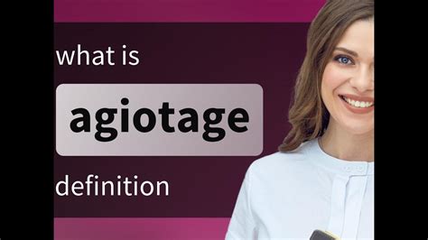 Agiotage • what is AGIOTAGE definition - YouTube