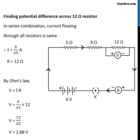 Q2 Page 213 Redraw The Circuit Of Question 1 Putting In An Ammeter