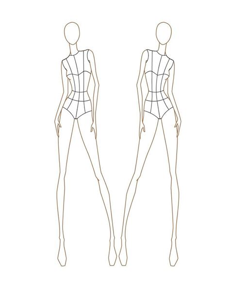 Fashion Mannequin Drawing At Paintingvalley Explore Collection Of