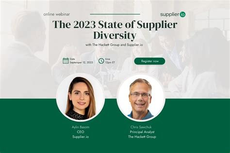 The State Of Supplier Diversity With The Hackett Group And