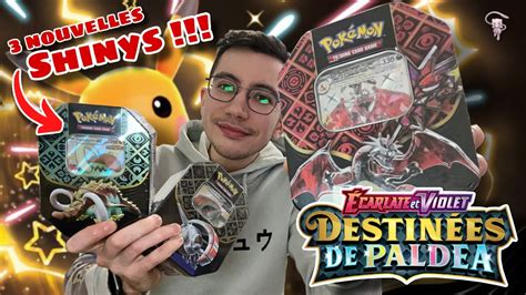 J Ouvre Les Trois Nouvelles Pokebox De Destin Es De Paldea De Dracaufeu