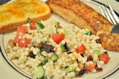 Lemon Herb Couscous Salad The Grateful Girl Cooks