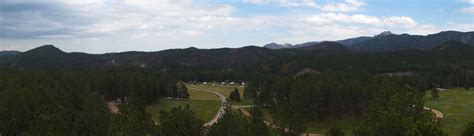 South Dakota Campground Sites at Rafter J Bar Ranch in Black Hills